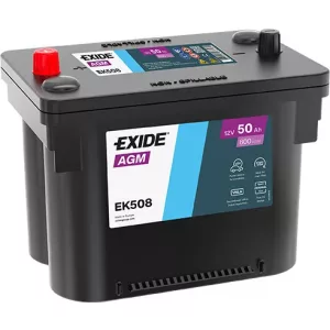 EXIDE Maxxima Start Stop AGM Orbital Akkumulátor 12V 50Ah 800A Bal+ (EK508)