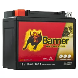   Banner Bike Bull GEL 12V 10Ah 165A BGTX12-4 motor akkumulátor 51012 (YTX12-BS)
