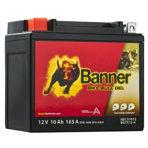 Banner Bike Bull GEL 12V 10Ah 165A BGTX12-4 motor akkumulátor 51012 (YTX12-BS)