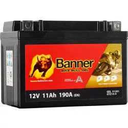 Banner Bike Bull GEL GTZ14-4 11,2Ah 200A motor akkumulátor (YTZ14-S , BGTZ14-S)