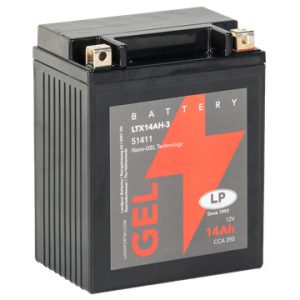 Landport GEL LTX14AH-3 12V 14Ah 250A zselés motor akkumulátor 