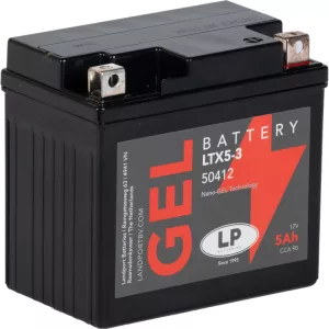 Landport GEL LTX5-3 12V 5Ah 90A Jobb+ motor akkumulátor