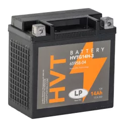   Landport HVT HVTG14H-3 GEL 12V 14Ah 220A jobb+ akkumulátor (YTX14L-BS, HVT-3, YTX14-3)