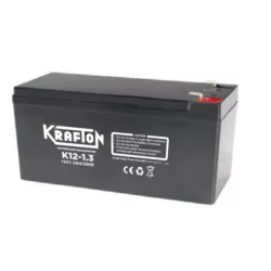 Krafton 12V 1,3Ah szünetmentes akkumulátor (K12-1.3)