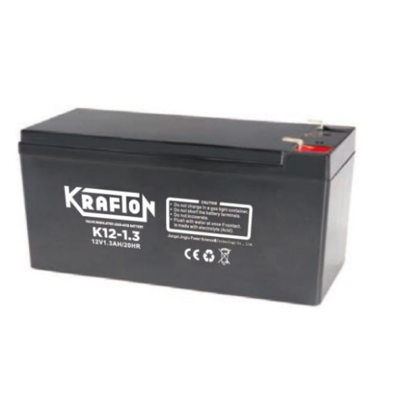 Krafton 12V 1,3Ah akkumulátor (K12-1.3)