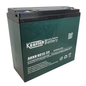 Krafton 12V 23Ah zselés akkumulátor (KC12-22)