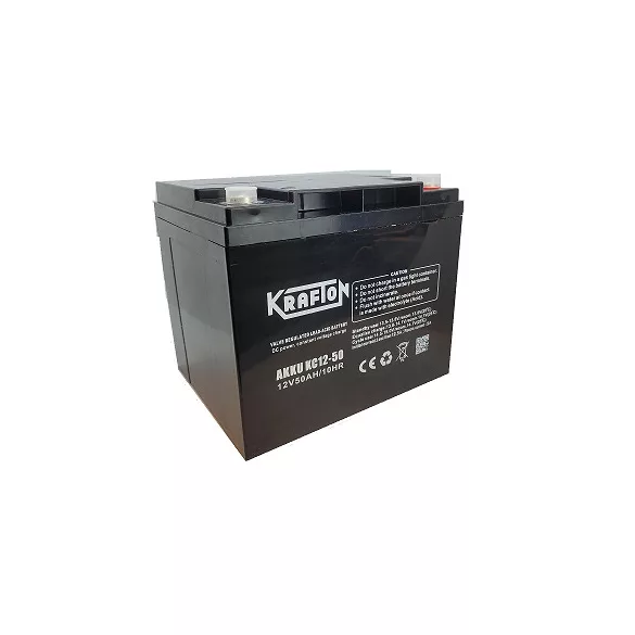 Krafton 12V 50Ah kerekesszék akkumulátor (KC12-45)