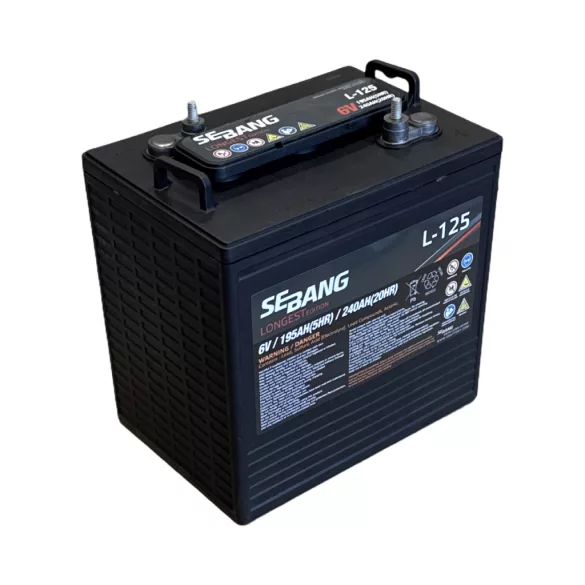 Sebang Longest 6V 240Ah munka akkumulátor L-125
