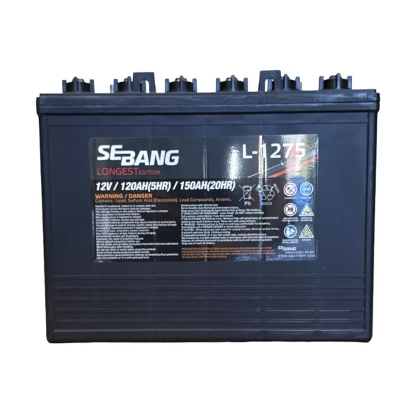 Sebang Longest 12V 150Ah munka akkumulátor L-1275