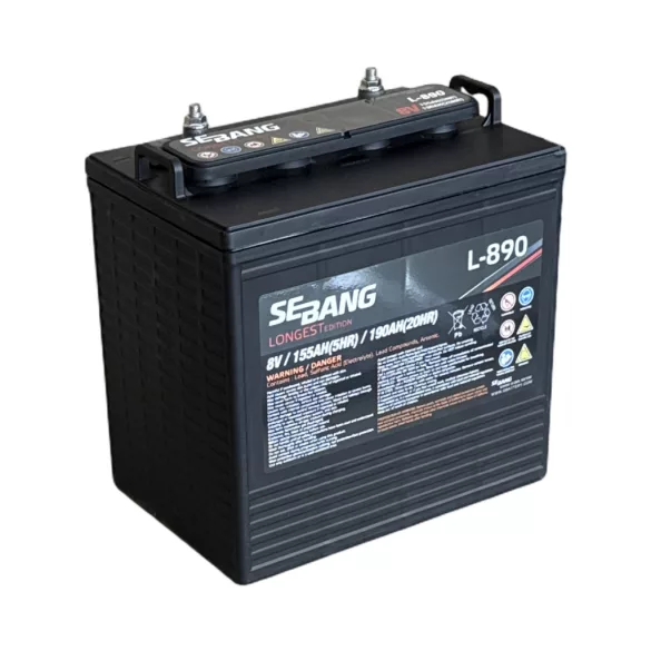 Sebang Longest 8V 190Ah munka akkumulátor L-890