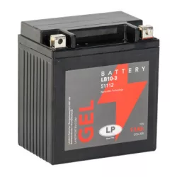   Landport GEL LB10-3 12V 11Ah 205A zselés motor akkumulátor (YB10-3, YB10L-A2, YB10L-B)