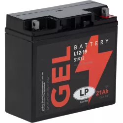 Landport GEL L12-19 12V 21Ah 300A Jobb+ akkumulátor