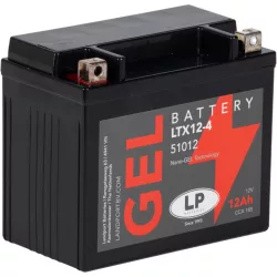 Landport GEL LTX12-4 12V 12Ah 185A Bal+ motor akkumulátor