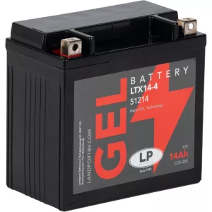 Landport GEL LTX14-4  12V 14Ah 205A motor akkumulátor (YTX14-4, YTX14-BS, GTX14-4)
