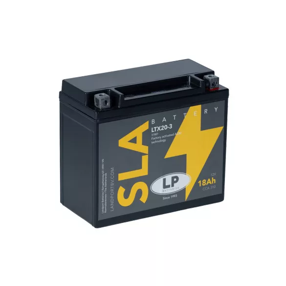 Landport SLA LTX20-3 12V 20Ah 310A motor akkumulátor (YTX20L-BS, YTX20-3)