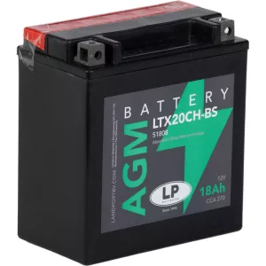 Landport AGM LTX20CH-BS 12V 18Ah 270A Bal+ motor akkumulátor (YTX16-BS)