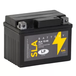   Landport SLA 12V 5Ah 55A Jobb+ motor akkumulátor (SLA 12-4S)
