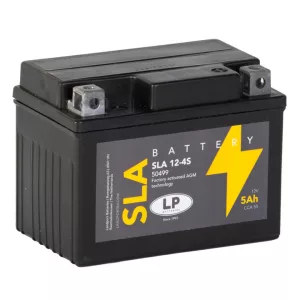 Landport SLA 12V 5Ah 55A Jobb+ motor akkumulátor (SLA 12-4S)