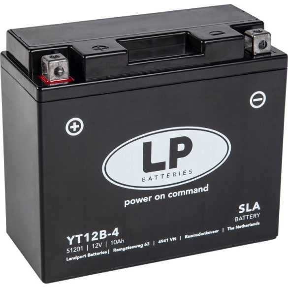 Landport YT12B-4 motor akkumulátor