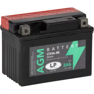 Landport AGM LTX4L-BS 12V 3Ah 50A Jobb+ motor akkumulátor