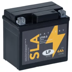 Landport SLA LTX5-3 12V 4Ah 80A Jobb+ motor akkumulátor