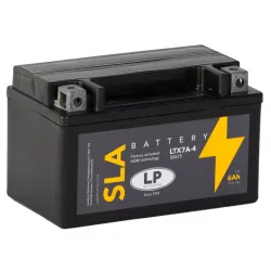 Landport SLA LTX7A-4 12V 6Ah 105A Bal+ motor akkumulátor