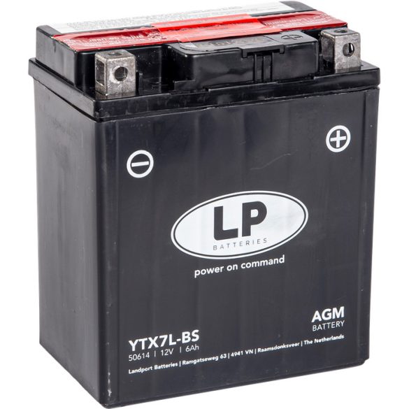 Landport YTX7L-BS motor akkumulátor