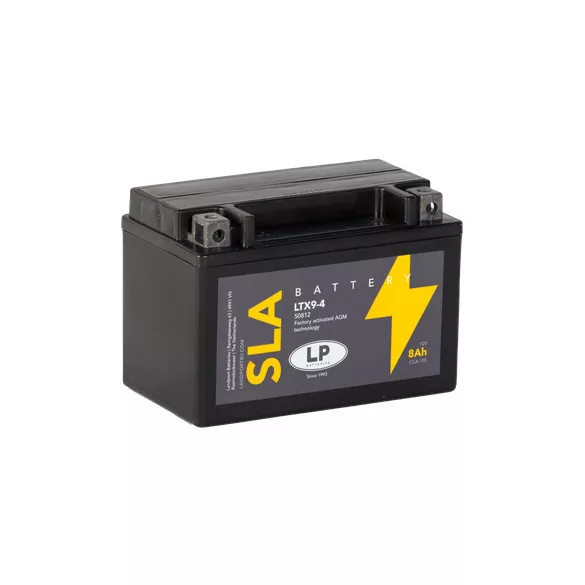Landport SLA LTX9-4 12V 8Ah 135A motor akkumulátor