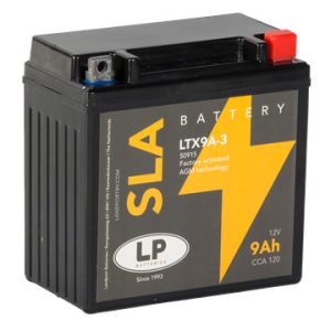 Landport SLA LTX9A-3 12V 9Ah 120A motor akkumulátor