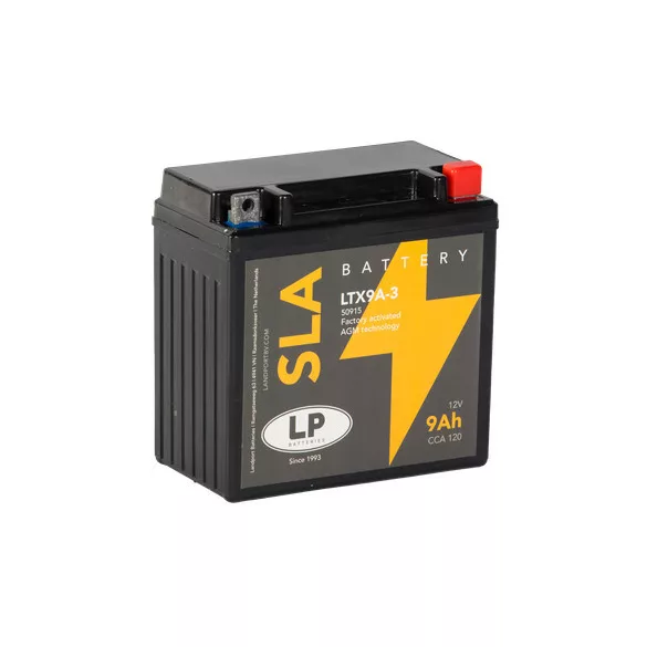 Landport SLA LTX9A-3 12V 9Ah 120A motor akkumulátor