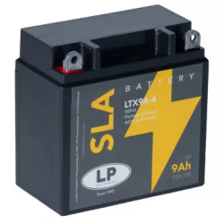   Landport SLA LTX9A-4 12V 9Ah 120A Bal+ motor akkumulátor (YB9-B)