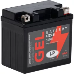Landport GEL LTZ7S 12V 6Ah 130A Jobb+  motor akkumulátor