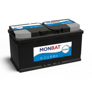 Monbat AGM Start Stop 12V 95Ah 860A Jobb+ Akkumulátor ( SAE 900A ) 