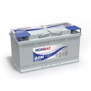 Monbat AGM Premium Start Stop 12V 95Ah 880A Jobb+ Akkumulátor