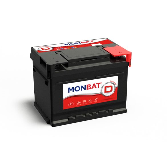 Monbat Dynamic 12V 60Ah 520A Jobb+ Akkumulátor