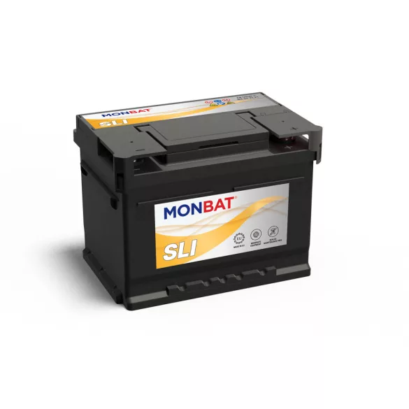 Monbat SLI 12V 60Ah 560A Jobb+ Akkumulátor