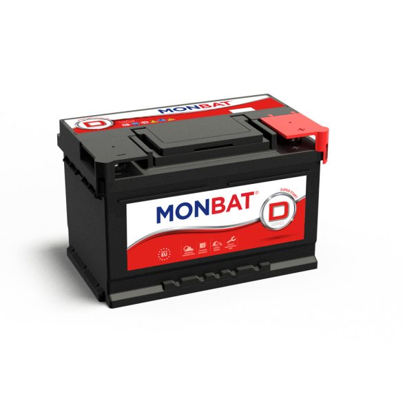 Monbat Dynamic 12V 75Ah 650A Jobb+ Akkumulátor
