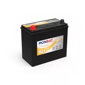 Monbat SLI JIS 12V 45Ah 350A Bal+ (vékony sarus) Akkumulátor