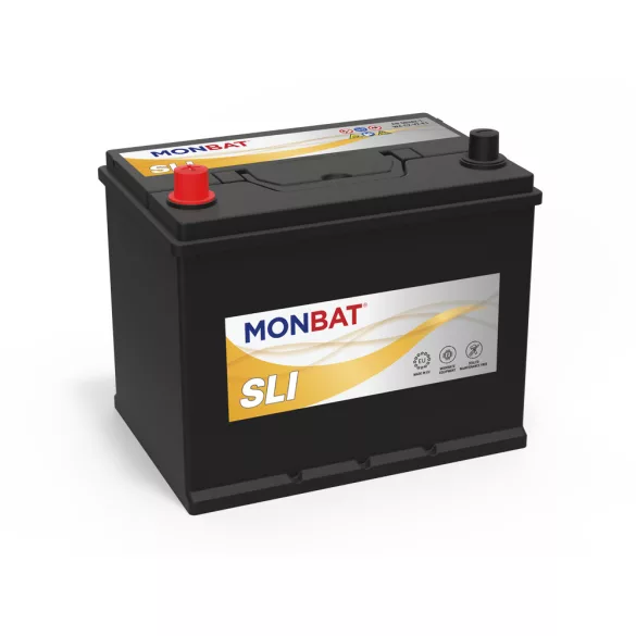 Monbat SLI JIS 12V 70Ah 580A Bal+ Akkumulátor