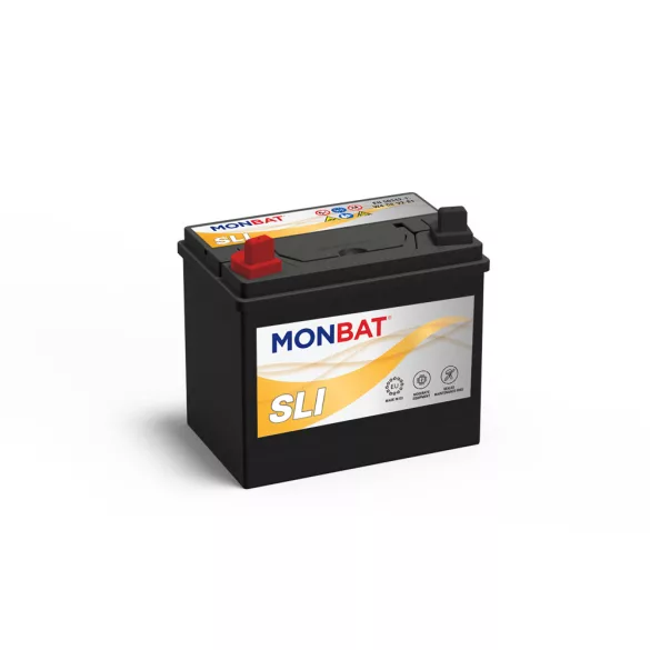 Monbat SLI 32Ah Bal+ fűnyíró akkumulátor