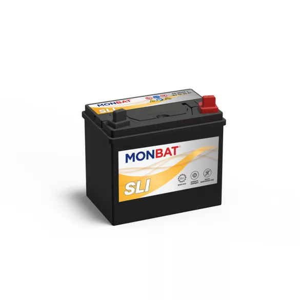 Monbat SLI 12V 32Ah Jobb+ fűnyíró akkumulátor