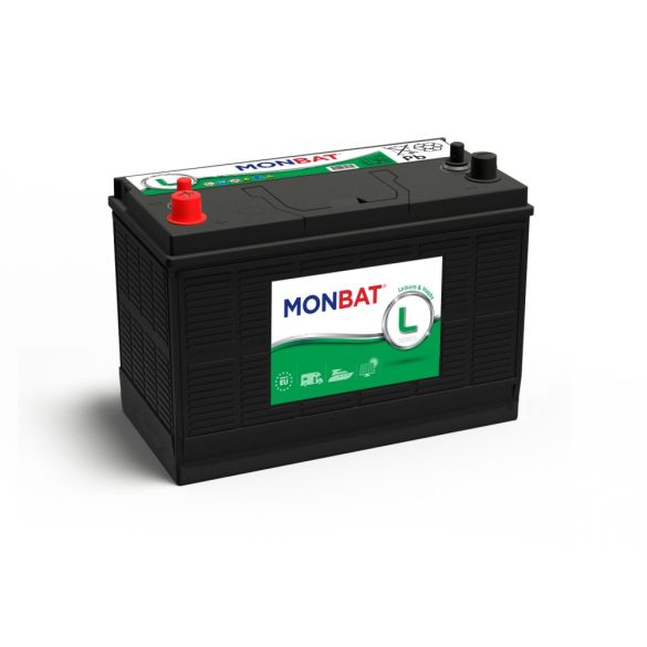 Monbat Leisure 12V 100Ah DUAL (zárt, gondozásmentes) munka akkumulátor