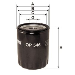 OP546 olajszűrő