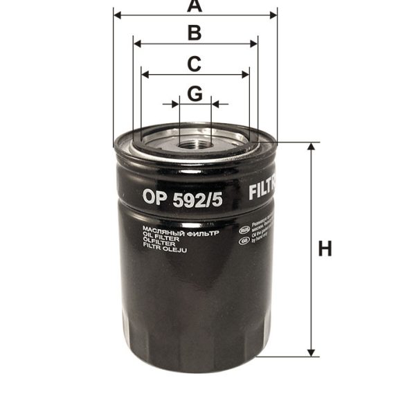 OP592/5 olajszűrő