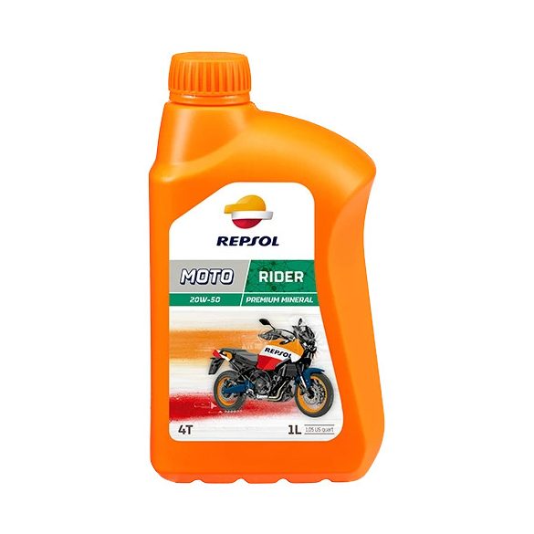 Repsol Moto Rider 4T 20W-50 1L motorkerékpár olaj
