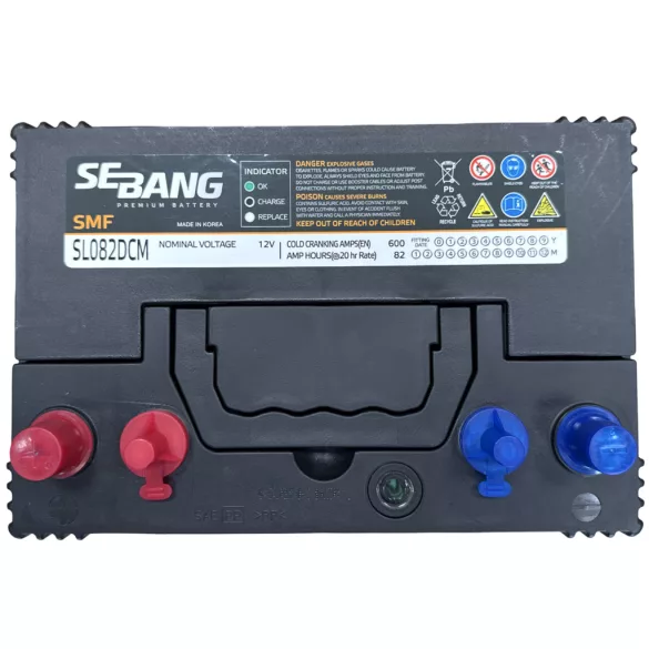 Sebang DCM 12V 82Ah bal+ munka akkumulátor (DCM24-600)