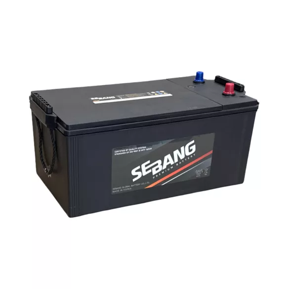 Sebang SHD 12V 230Ah 1200A teherautó akkumulátor (SR230SHD)