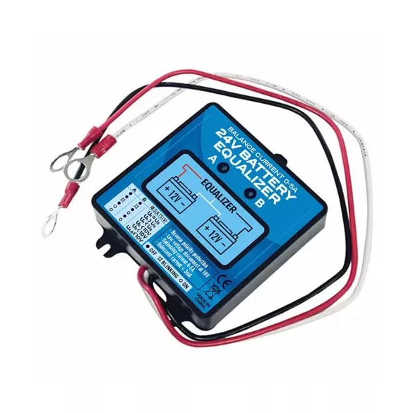 Akkumulátor szimmetrizáló 2 x 12V / 24V - töltés kiegyenlítő