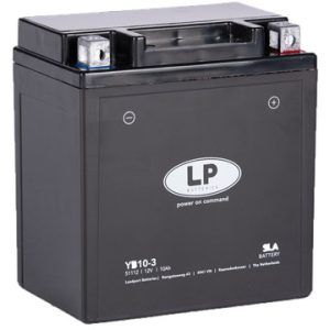 Landport YB10-3 12V 10Ah AGM (zselés) motor akkumulátor (YB10L-A2, YB10L-B)