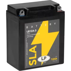 Landport SLA LB12A-3 12V 12Ah 160A Jobb+ motor akkumulátor (YB12AL-A, YB12AL-A2)